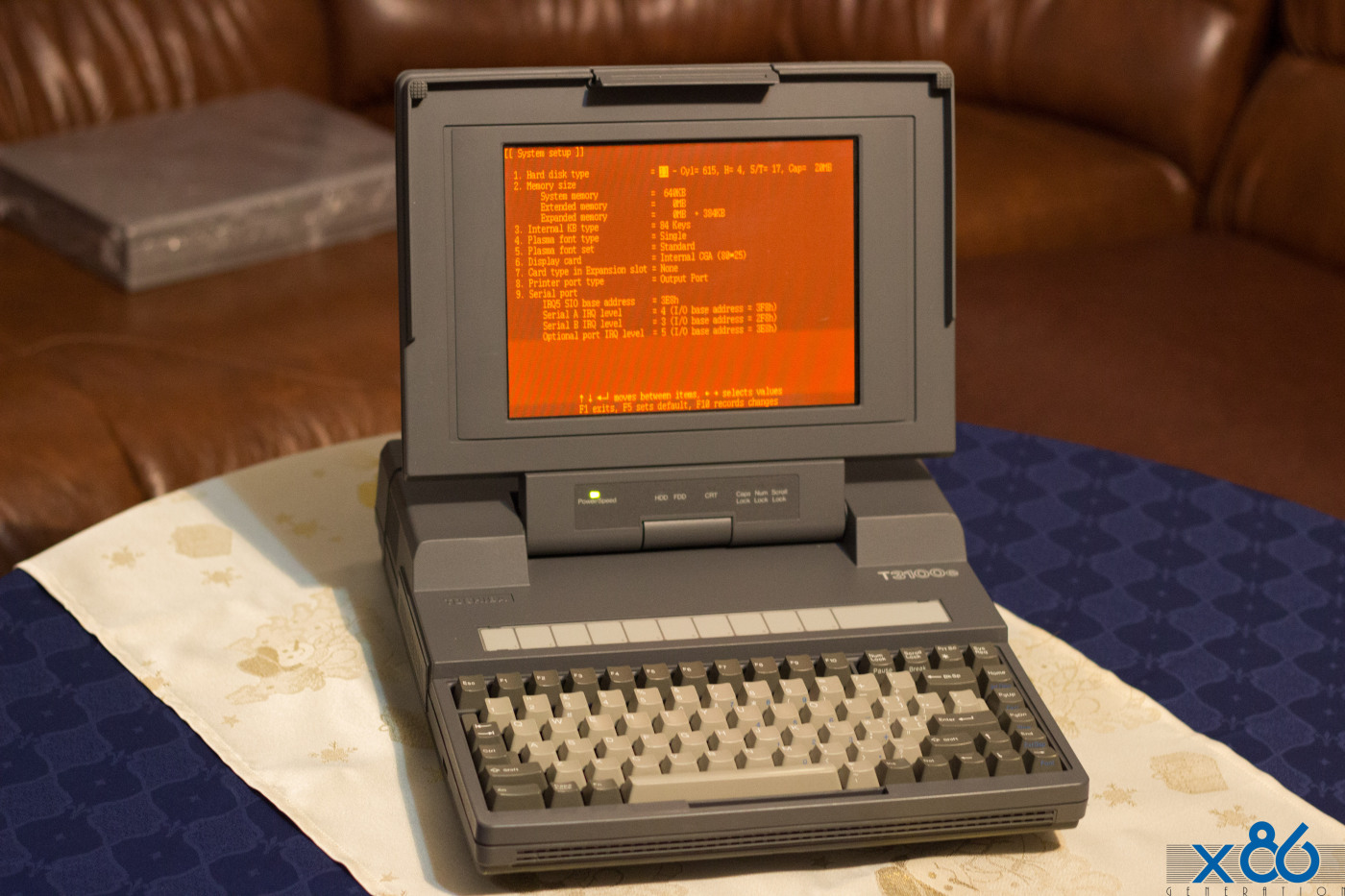 TOSHIBA T3100e