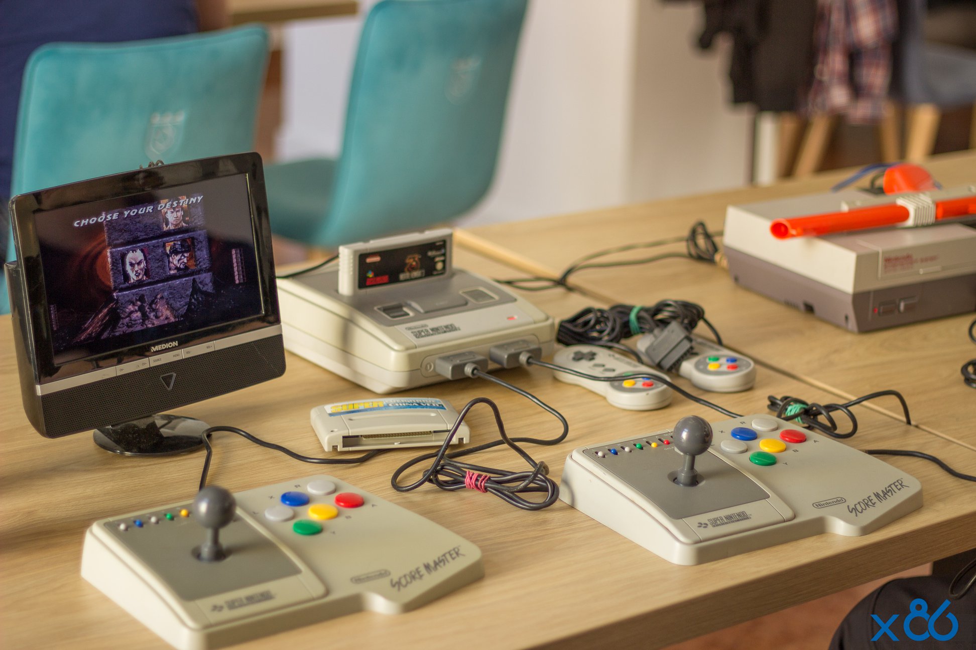 The Super Nintendo Entertainment System (SNES)