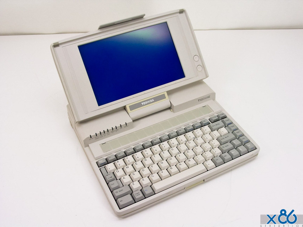 TOSHIBA T1200XE (first laptop with 'Resume-mode' technology)
